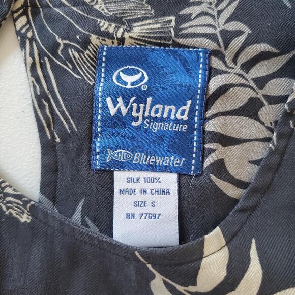 Wyland Dress Womens Small Silk Lion Fish Sea Life Sleeveless Tank Aftco Hawaii - Picture 4 of 9